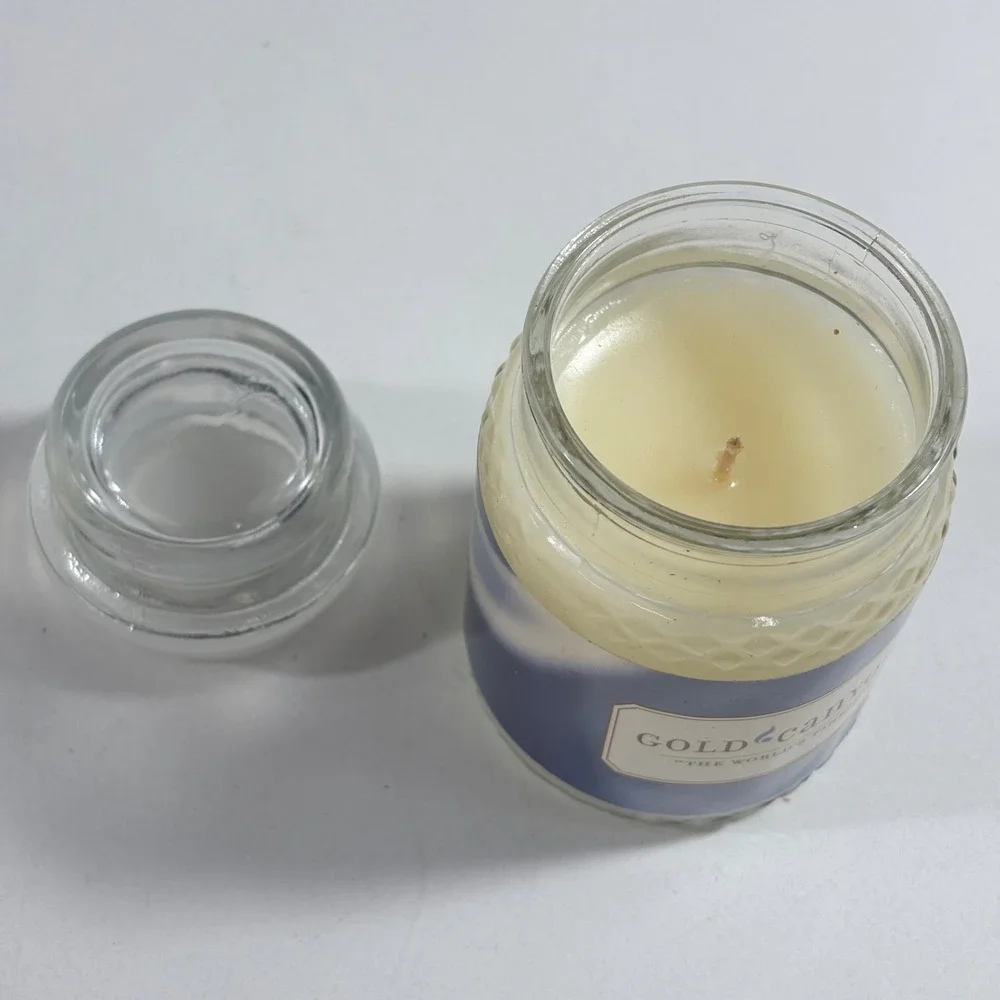 Gold Canyon Cool Silk Scented Candle 5 oz Glass Jar with Lid 28805 USA Made